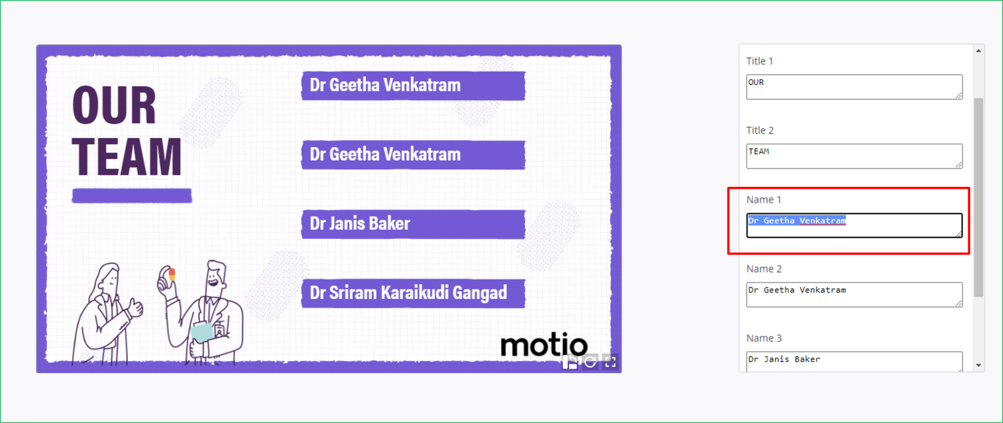 Publish User Guides: Create a HTML Message - Motio